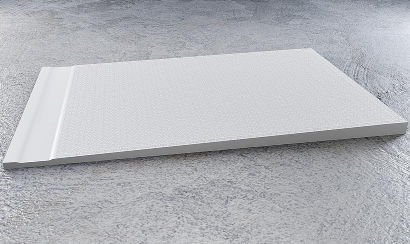 Linear Drain Pan 2 Pieces Kit (without Hole)