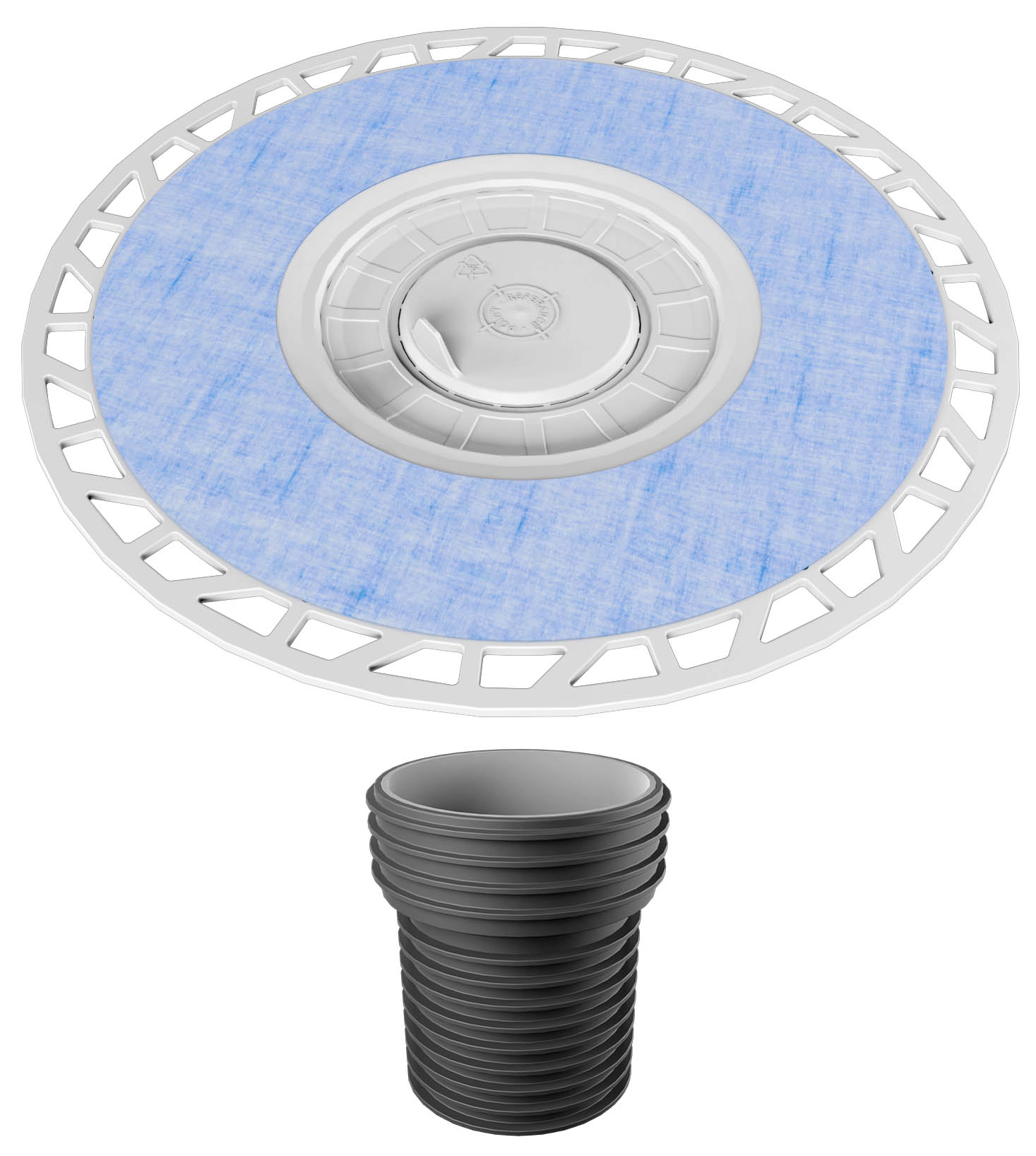 [FD-8229.WM] Point Drain Flange Kit