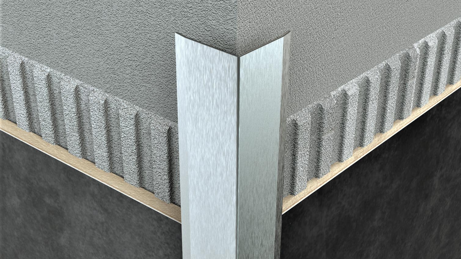 PF20 - External Outer Corner Edge Protection Profile